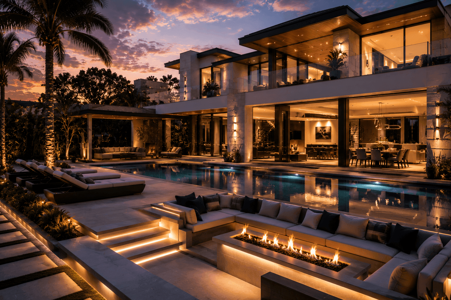 Luxury vehicles at a premium property available to list on Opulynx